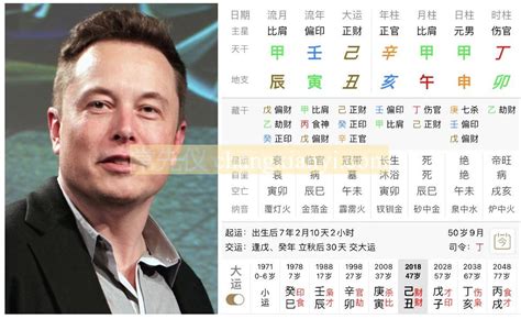 elon musk 八字|马斯克收购推特 2022.10.28.